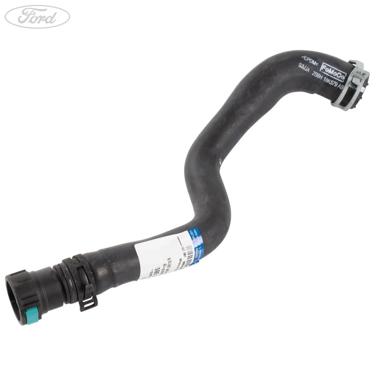 Manguito de entrada y salida de agua para calefactor original para Ford Fiesta Fusion Zetec-S Duratec 1547685 - Image 2