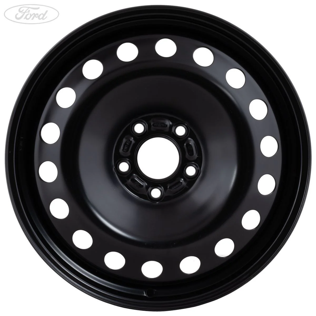 Minirueda de repuesto con llanta de acero de 17" original para Ford Kuga Mondeo Focus 1683577 - Image 2