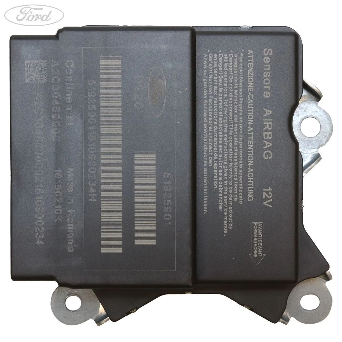 Módulo monitor de diagnóstico de airbag 1783167 - Image 4