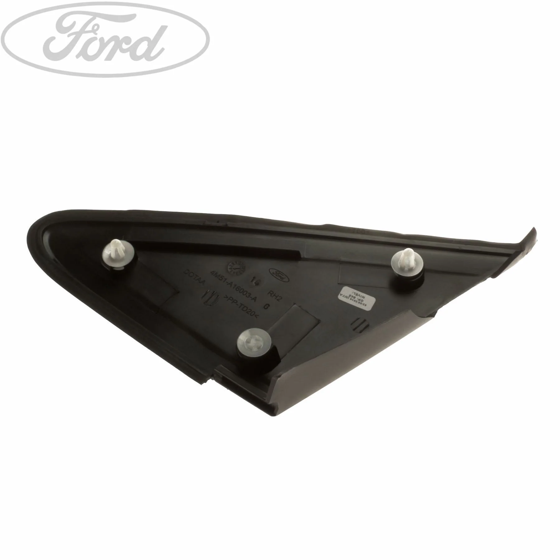 Moldura de puerta delantera exterior O/S (lado del pasajero) original para Ford Focus 1683639 - Image 5