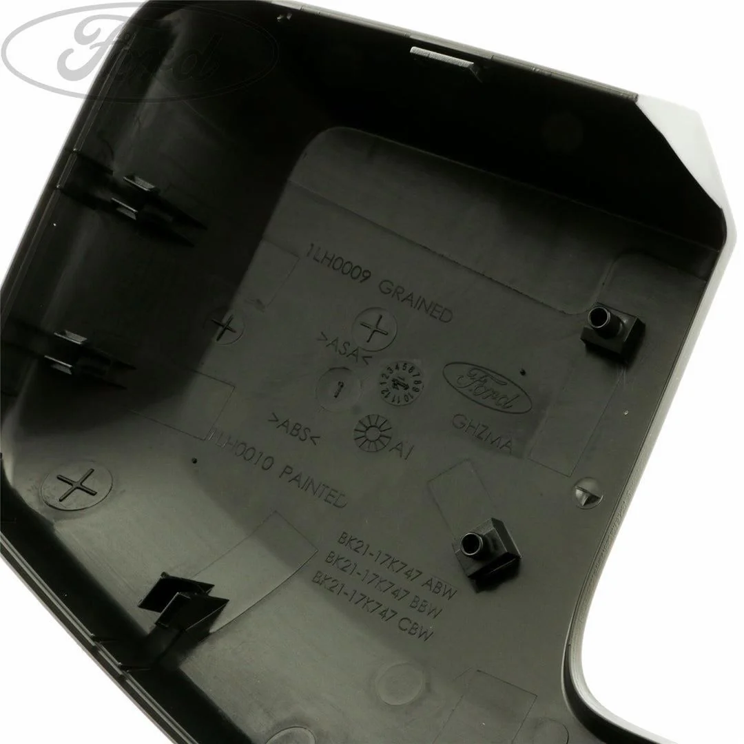 Moldura negra para tapa de espejo retrovisor lateral izquierdo N/S (lado del conductor) original para Ford Transit Custom 2123096 - Image 2