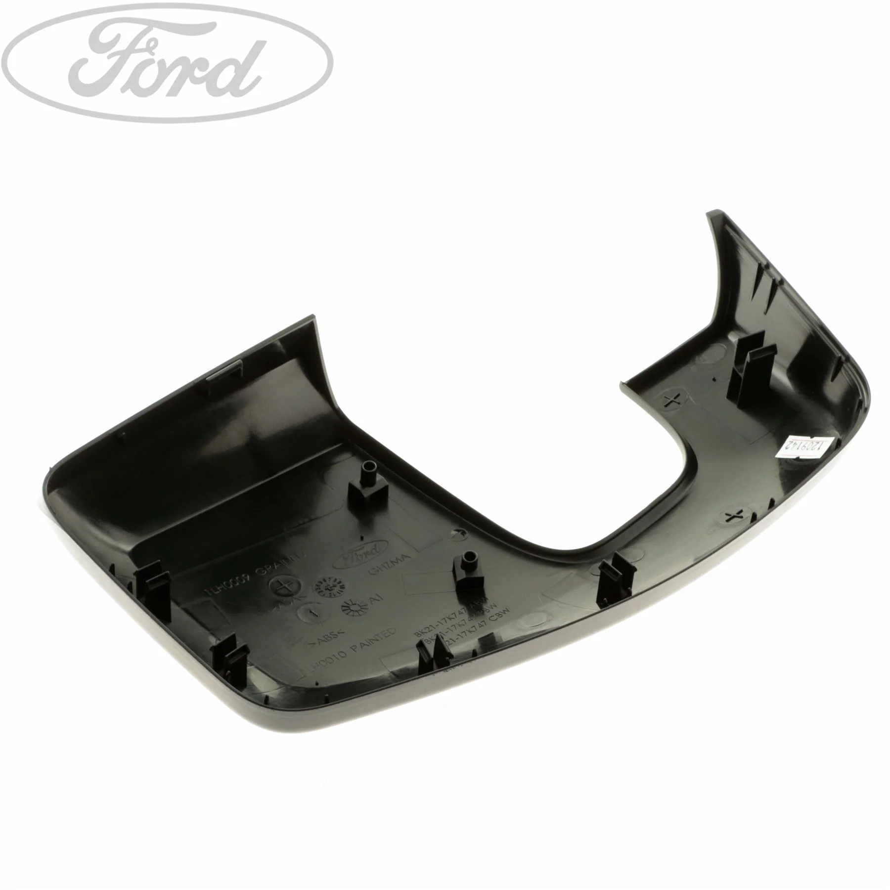 Moldura negra para tapa de espejo retrovisor lateral izquierdo N/S (lado del conductor) original para Ford Transit Custom 2123096 - Image 4