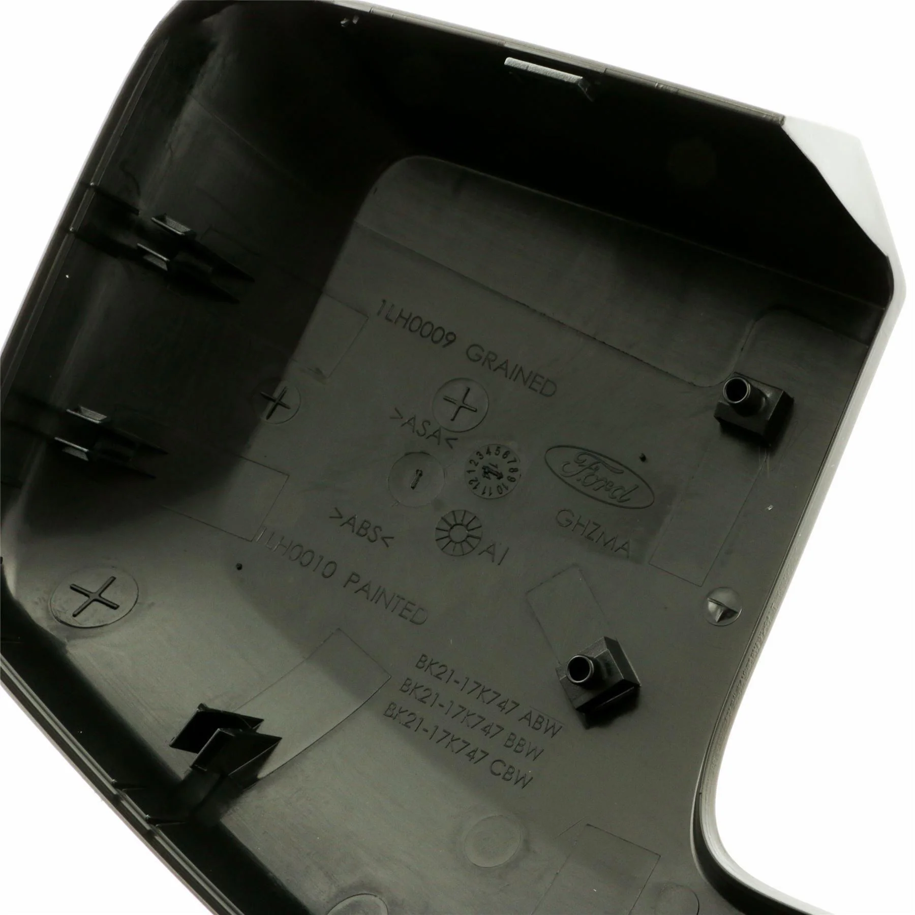 Moldura negra para tapa de espejo retrovisor lateral izquierdo N/S (lado del conductor) original para Ford Transit Custom 2123096 - Image 6