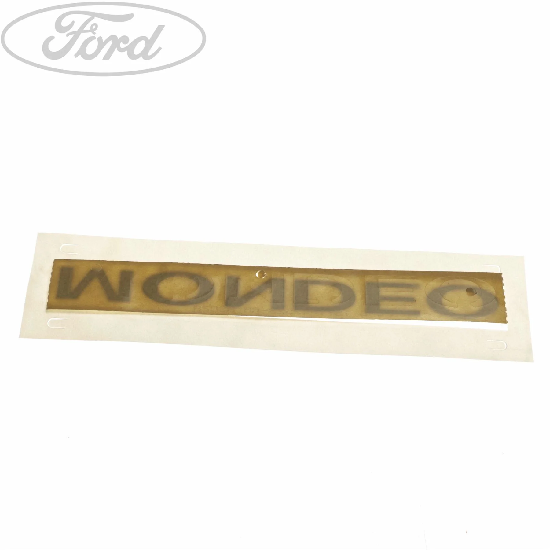 Ford Mondeo 2001-2014 Placa Nombre Emblema Maletero Negra 1132601 - Image 4