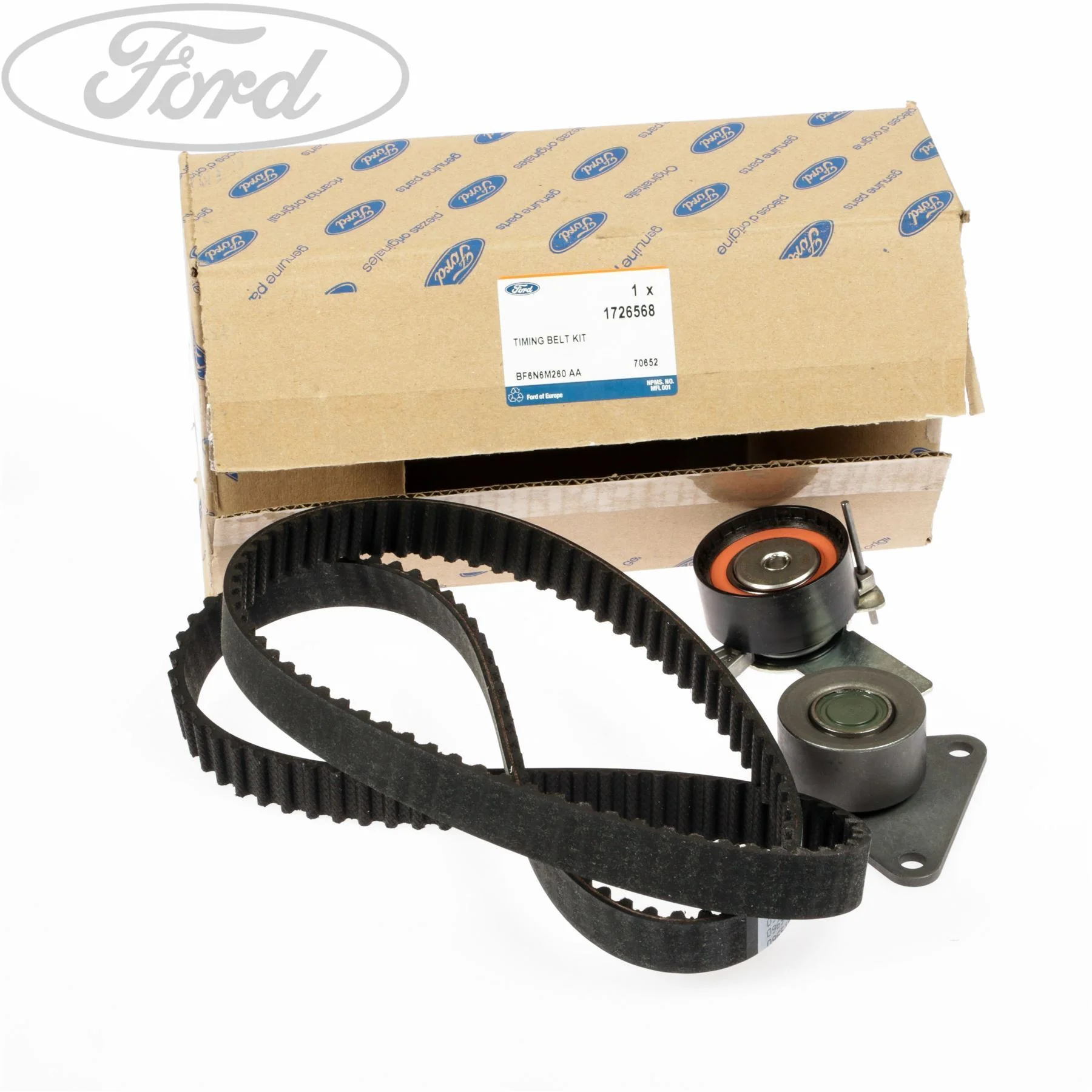 Ford Mondeo 07-14 Correa Distribución Motor Negro 1726568 - Image 9