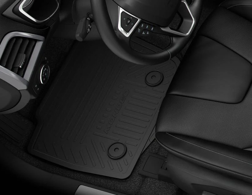 Mondeo Alfombrillas de goma delanteras y traseras, en color negro. - Image 6