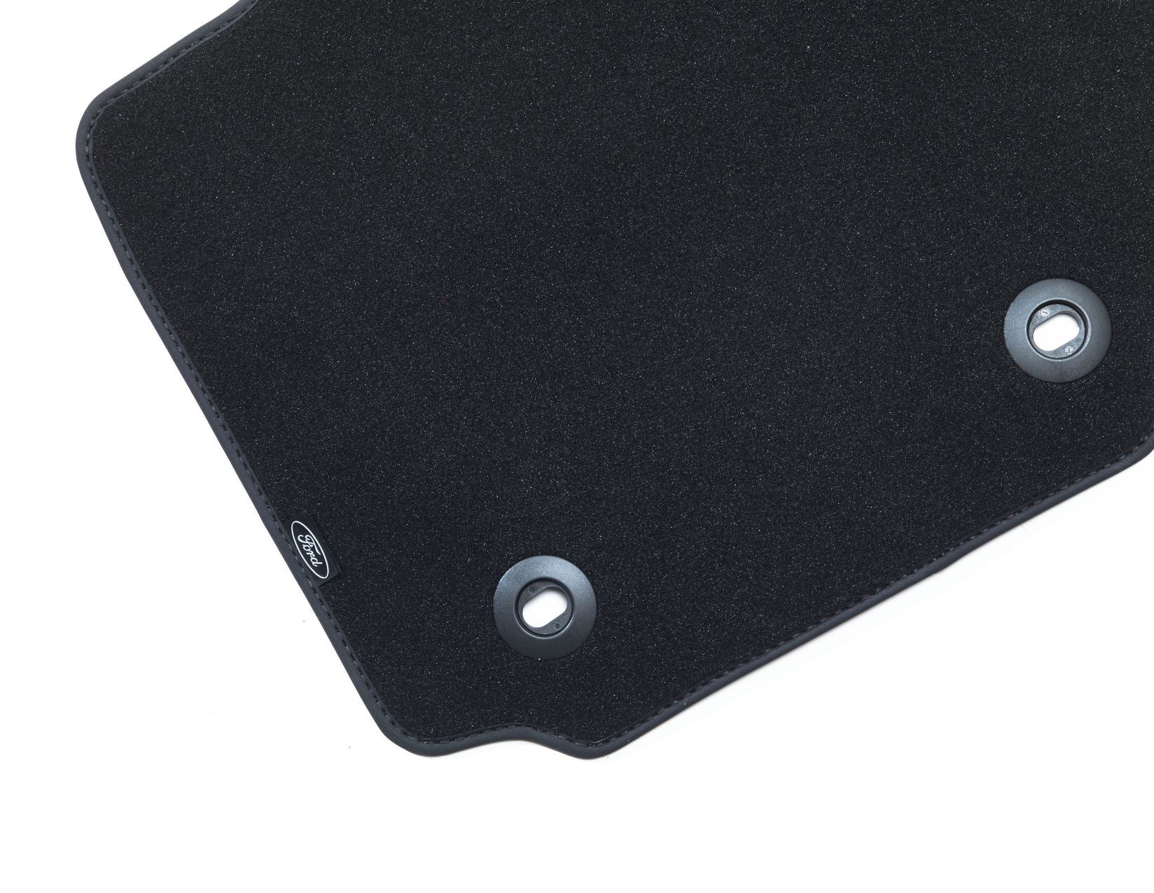 Mondeo Alfombrillas de terciopelo delanteras, en color negro. - Image 3