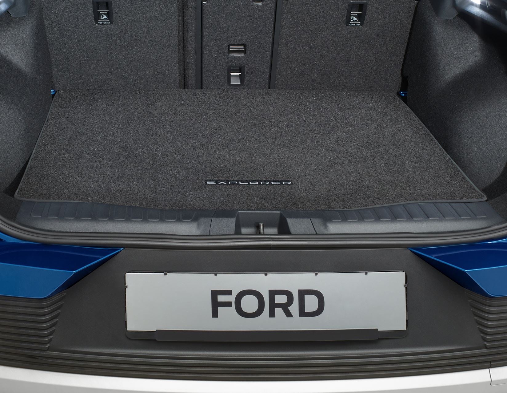 Original Ford Explorer 2024+ Alfombrilla del maletero reversible 2728592 - Image 4