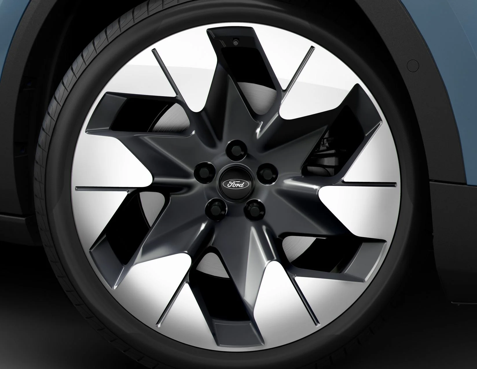 Original Ford All-Electric Explorer Llantas de aleación 20" trasera