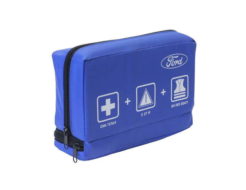 Original Ford BotiquÃn de primeros auxilios con triángulo de emergencia y chaleco de emergencia. - Image 14