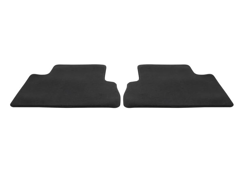 Original Ford C-Max mk2 2010-2015 Juego de alfombrillas traseras de suelo de terciopelo negro 2ª fila 1693733 - Image 2