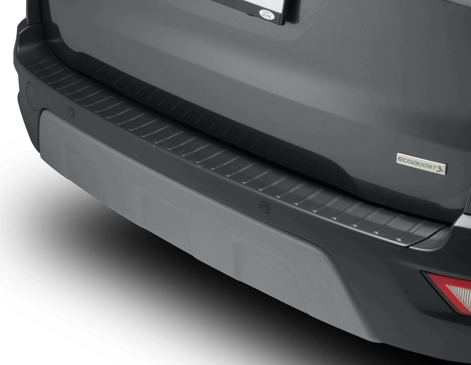 Original Ford EcoSport Lámina protectora de paragolpes trasero placa delineada - Image 3