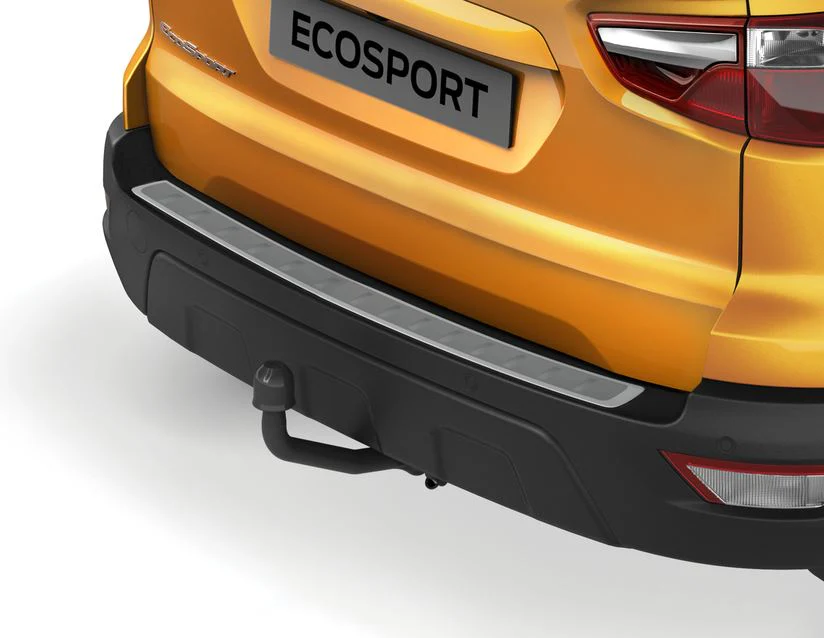 Original Ford EcoSport Lámina protectora de paragolpes trasero placa delineada de acero inoxidable. - Image 8
