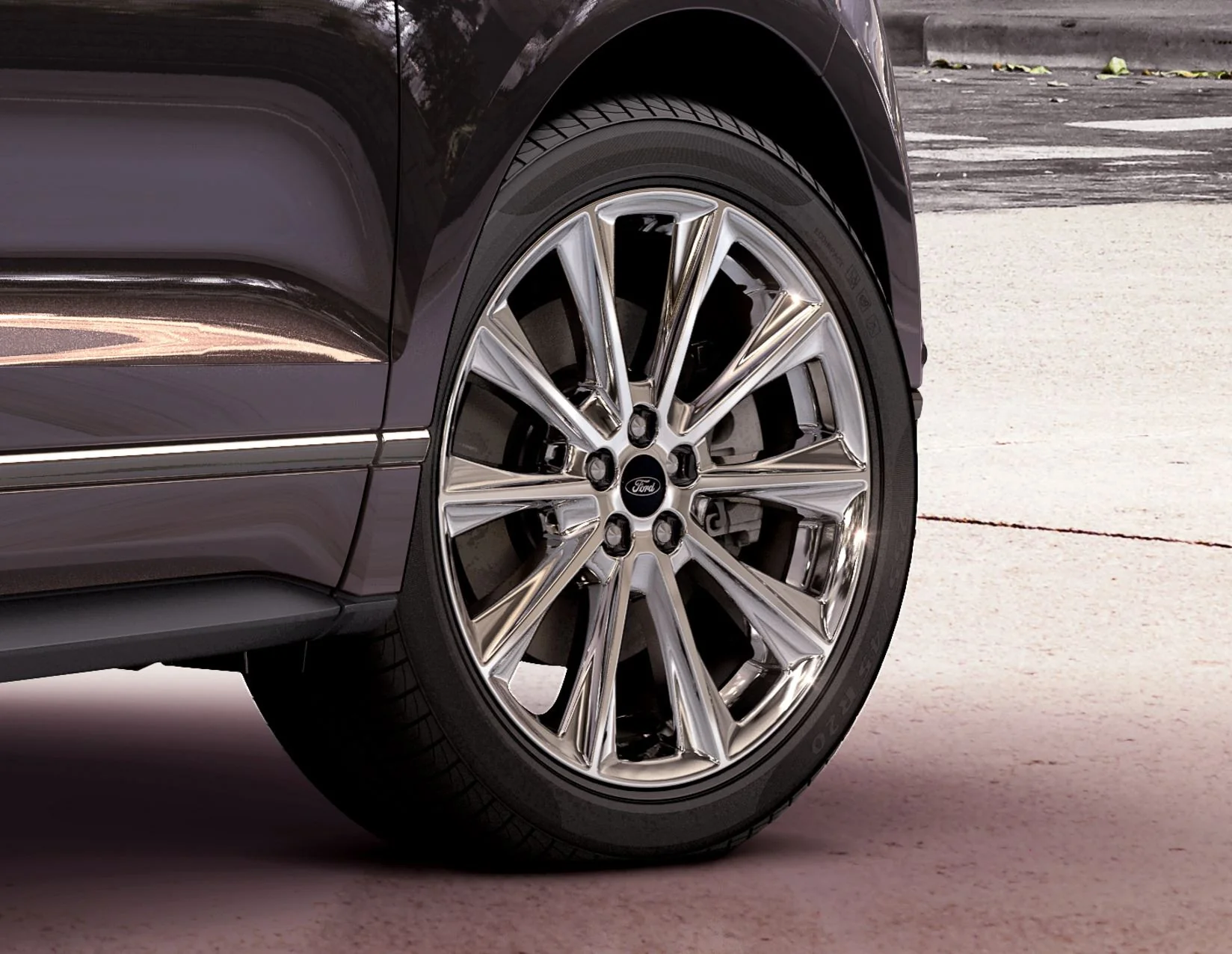 Original Ford Edge desde 01/2016 Llantas de aleación 20" diseño de 10 radios