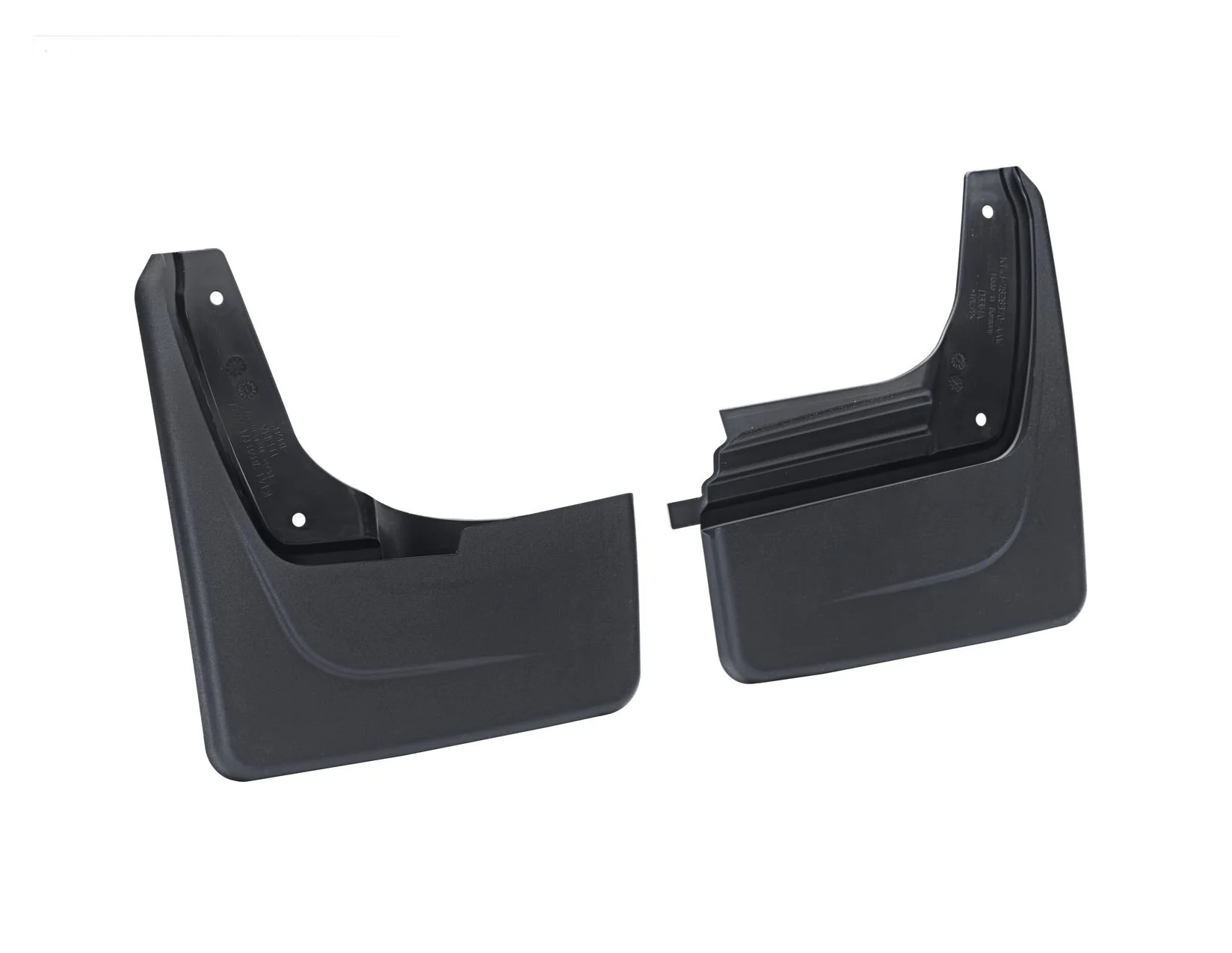 Original Ford Edge 2018+ Kit de guardabarros traseros contorneados negros 2251859 - Image 4