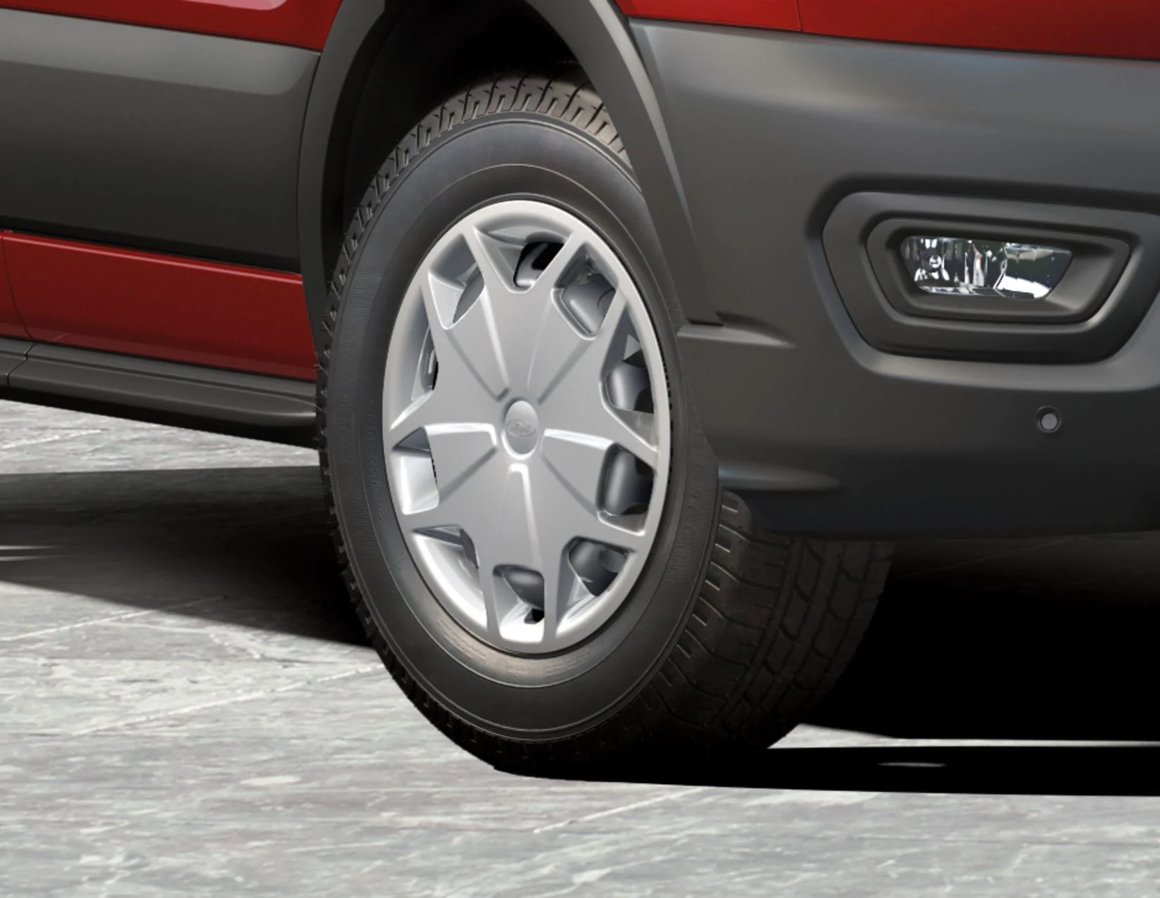 Original Ford Transit Mk8 Mk9 Custom 2015+ Rueda de acero de 15" con recubrimiento x1 2040065 - Image 6