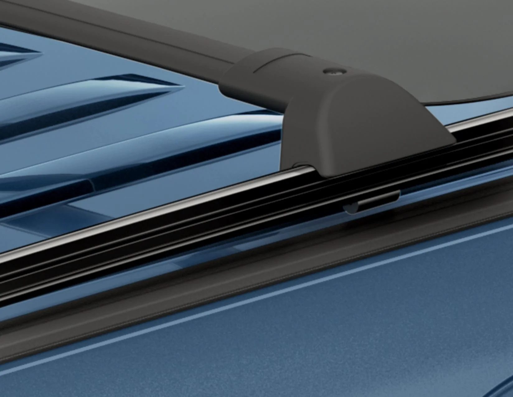 Original Ford Explorer Plug-In-Hybrid Barras transversales portaequipajes para techo - Image 3