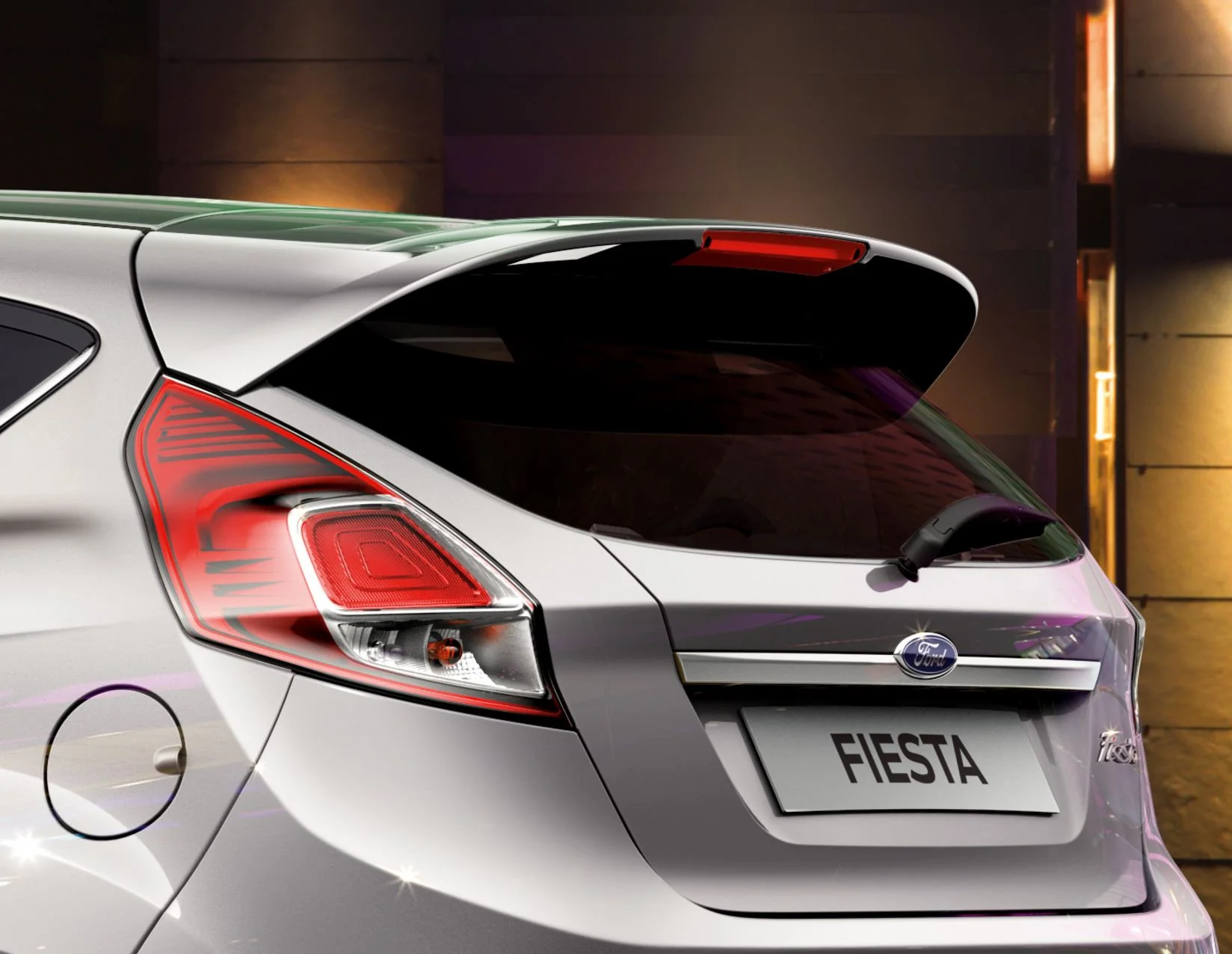 Original Ford Fiesta 09/2008-06/2017 Alerón de techo - Image 6