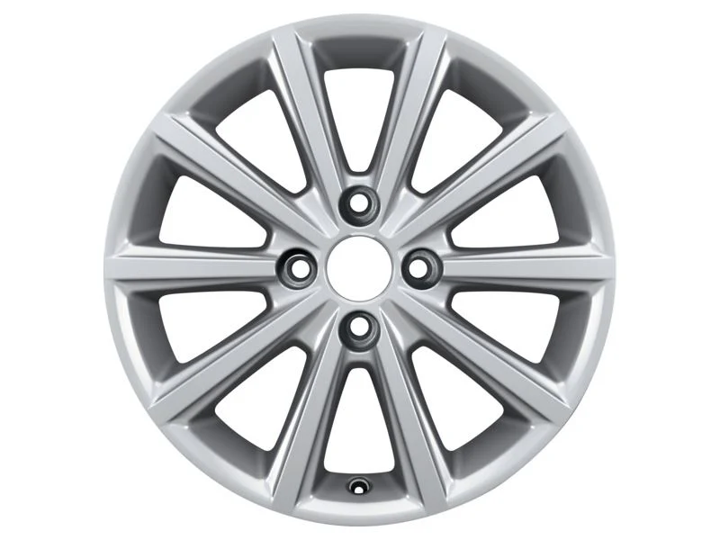 Original Ford Fiesta 11/2012-06/2017 Llantas de aleación 16" diseño de 10 radios - Image 2