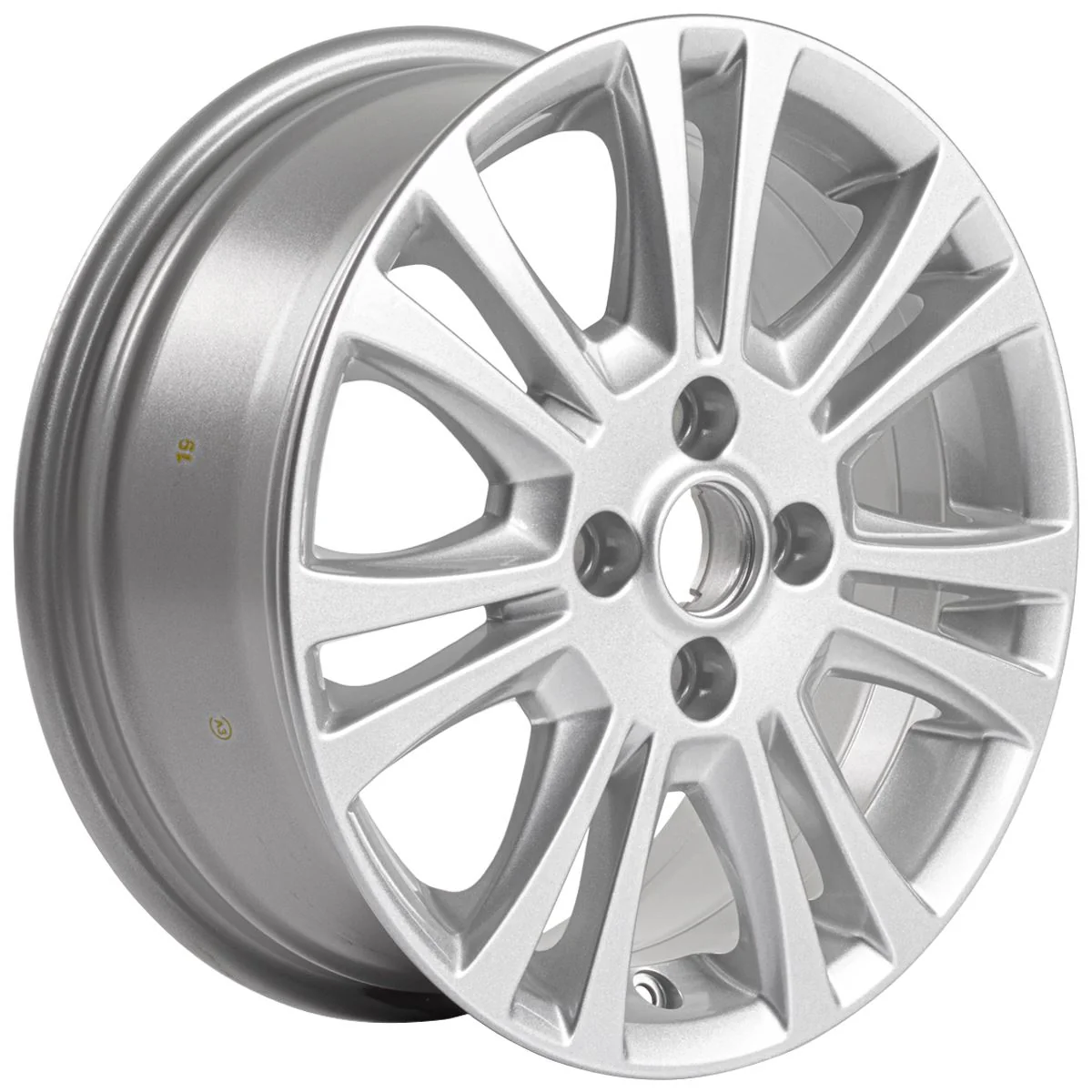 Original Ford Fiesta 11/2012-06/2017 Llantas de aleación 16" diseño de 7 radios - Image 3