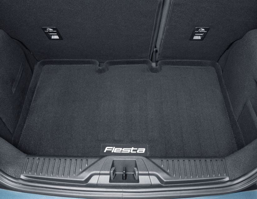 Original Ford Fiesta Alfombra antideslizante para maletero reversible. - Image 14