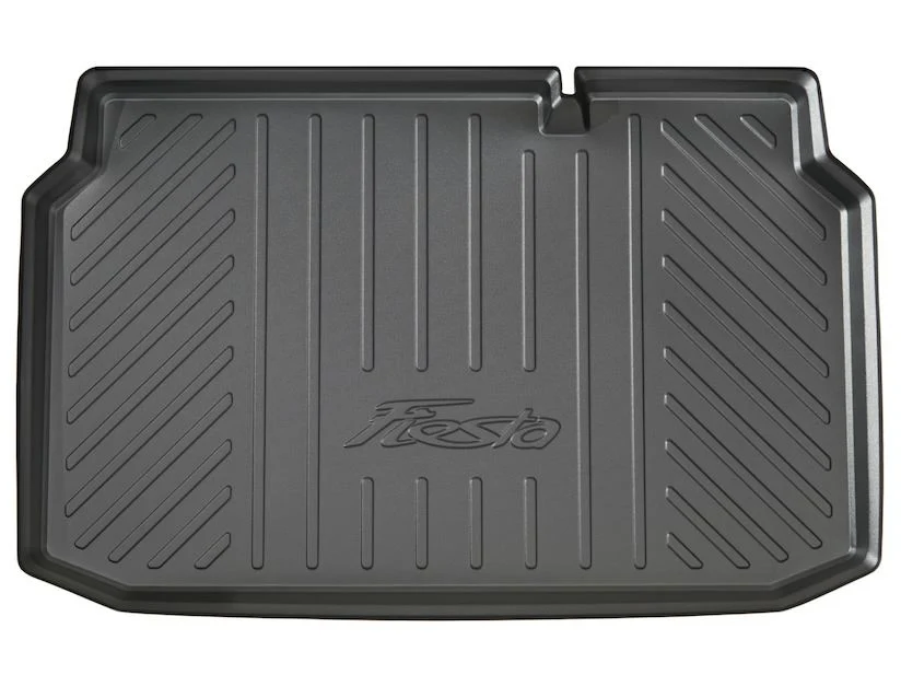 Original Ford Fiesta Alfombra antideslizante para maletero se instala por debajo del 2º suelo de carga. - Image 2