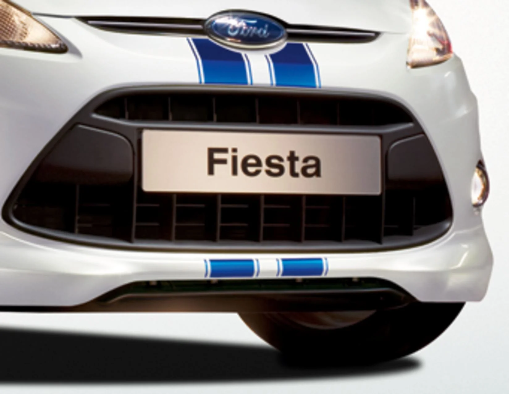 Original Ford Fiesta Bandas deportivas para parachoques delantero y trasero