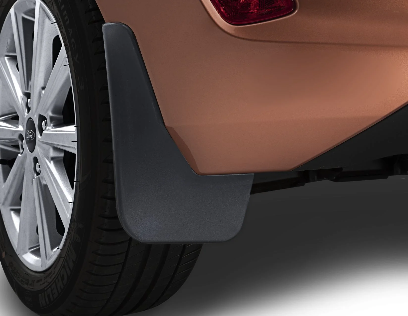 Original Ford Fiesta Mk8 2017+ Kit de guardabarros contorneados traseros Splash Guard 2161535 - Image 3