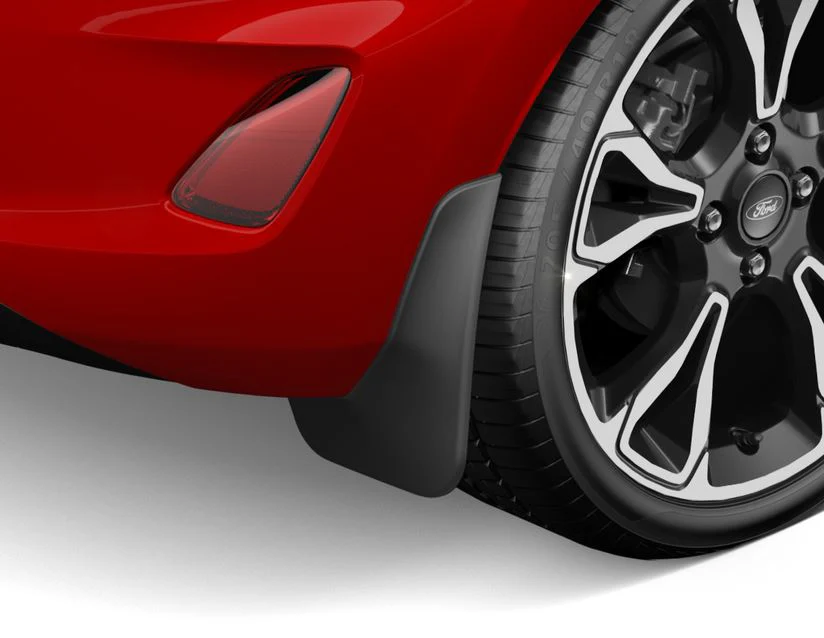 Original Ford Fiesta Mk8 2017+ Kit de guardabarros contorneados traseros Splash Guard 2161535 - Image 4