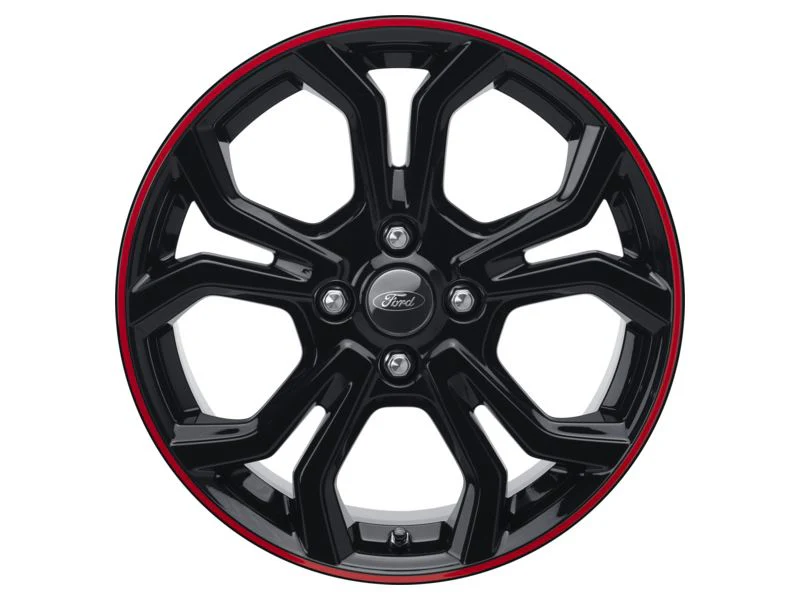 Original Ford Fiesta/Fiesta Van Llantas de aleación 17" diseño de 5 x 2 radios en Y - Image 5