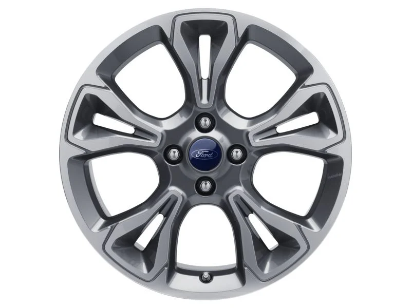Original Ford Fiesta/Fiesta Van Llantas de aleación 18" diseño de 5 x 2 radios - Image 2