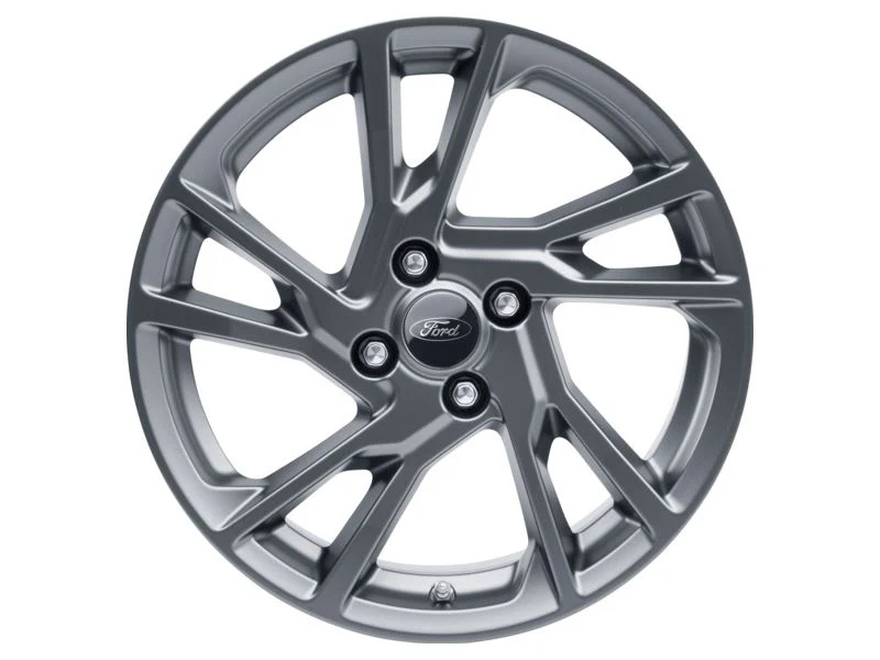 Original Ford Fiesta Llantas de aleación 17" diseño de 5 x 2 radios