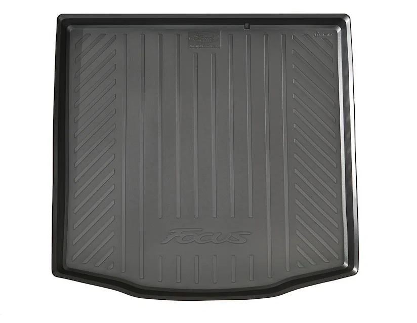 Original Ford Focus Mk3 2014-2018 Sedán Alfombra de goma para maletero trasero 2048999 - Image 2