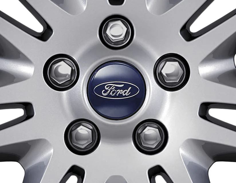 Original Ford Focus 07/2004-12/2007 Embellecedor de rueda en color azul. - Image 2