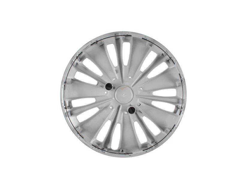 Original Ford Focus C-Max Mk3 2014+ Tapa de rueda de acero de 16" plateada individual 1872069 - Image 10