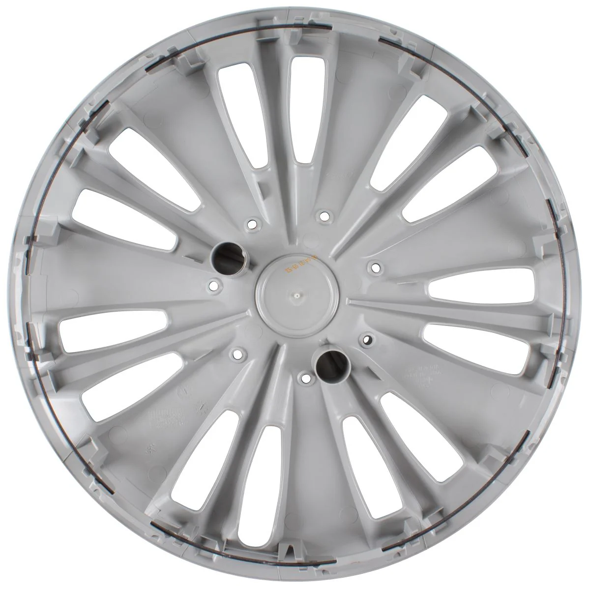 Original Ford Focus C-Max Mk3 2014+ Tapa de rueda de acero de 16" plateada individual 1872069 - Image 13