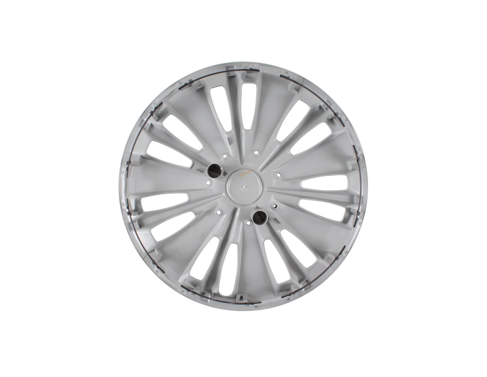 Original Ford Focus C-Max Mk3 2014+ Tapa de rueda de acero de 16" plateada individual 1872069 - Image 7