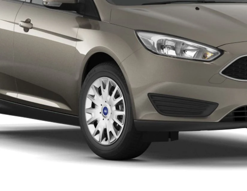 Original Ford Focus C-Max Mk3 2014+ Tapa de rueda de acero de 16" plateada individual 1872065 - Image 5
