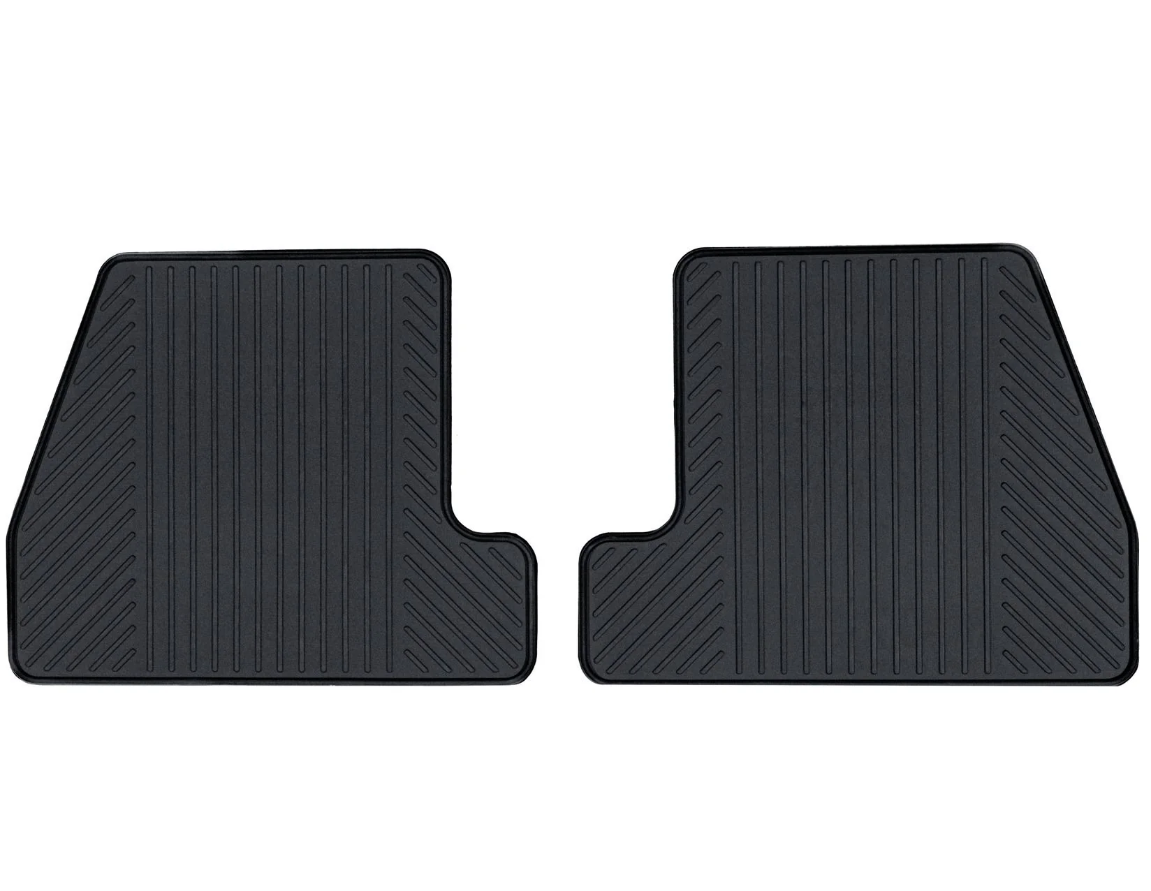 Original Ford Focus Electric desde 02/2010 Alfombrillas de goma traseras - Image 3