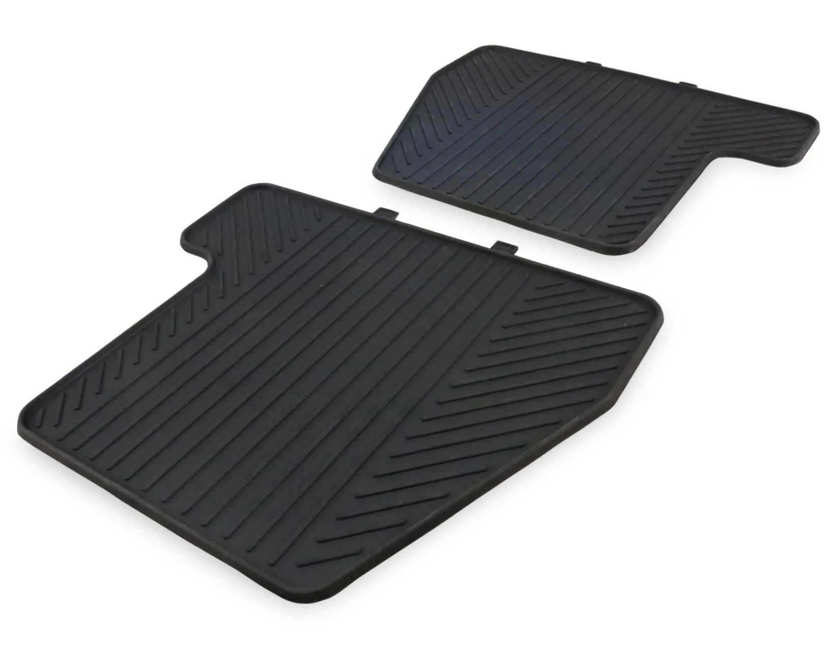 Original Ford Focus Electric desde 02/2010 Alfombrillas de goma traseras - Image 4