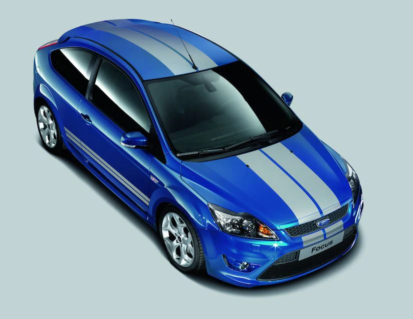 Original Ford Focus Kit de bandas para portón de maletero GT y alerón - Image 2