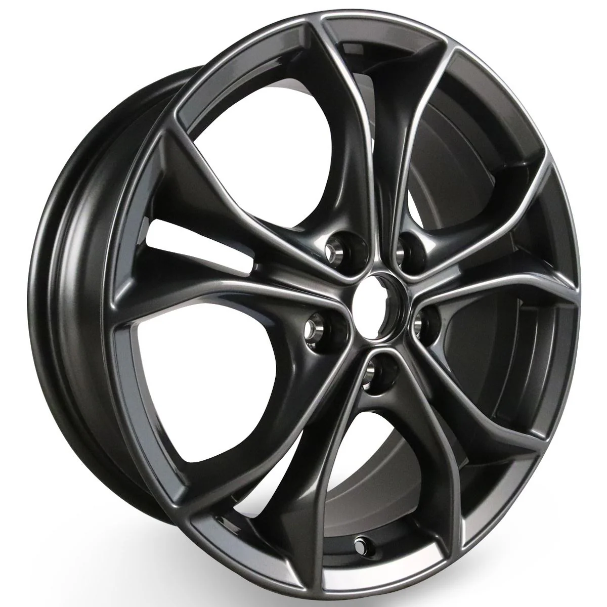 Original Ford Focus Llantas de aleación 17" diseño de 5 x 2 radios en Y - Image 7