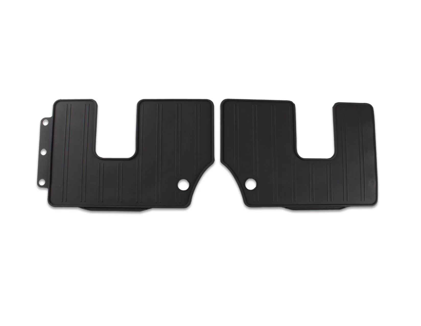 Original Ford Galaxy/S-MAX Alfombrillas de goma traseras,en color negro