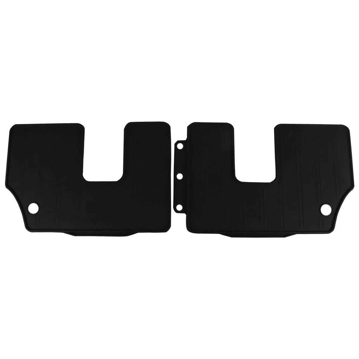 Original Ford Galaxy/S-MAX Alfombrillas de goma traseras,en color negro - Image 5
