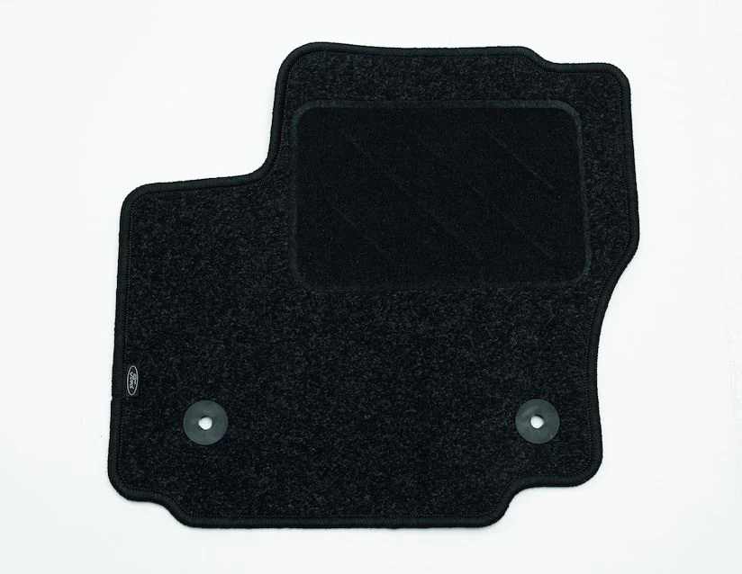 Original Ford Juego de alfombra de piso delantera Velour negro AMBM2JR130B18DA3YYW 1805383 - Image 2
