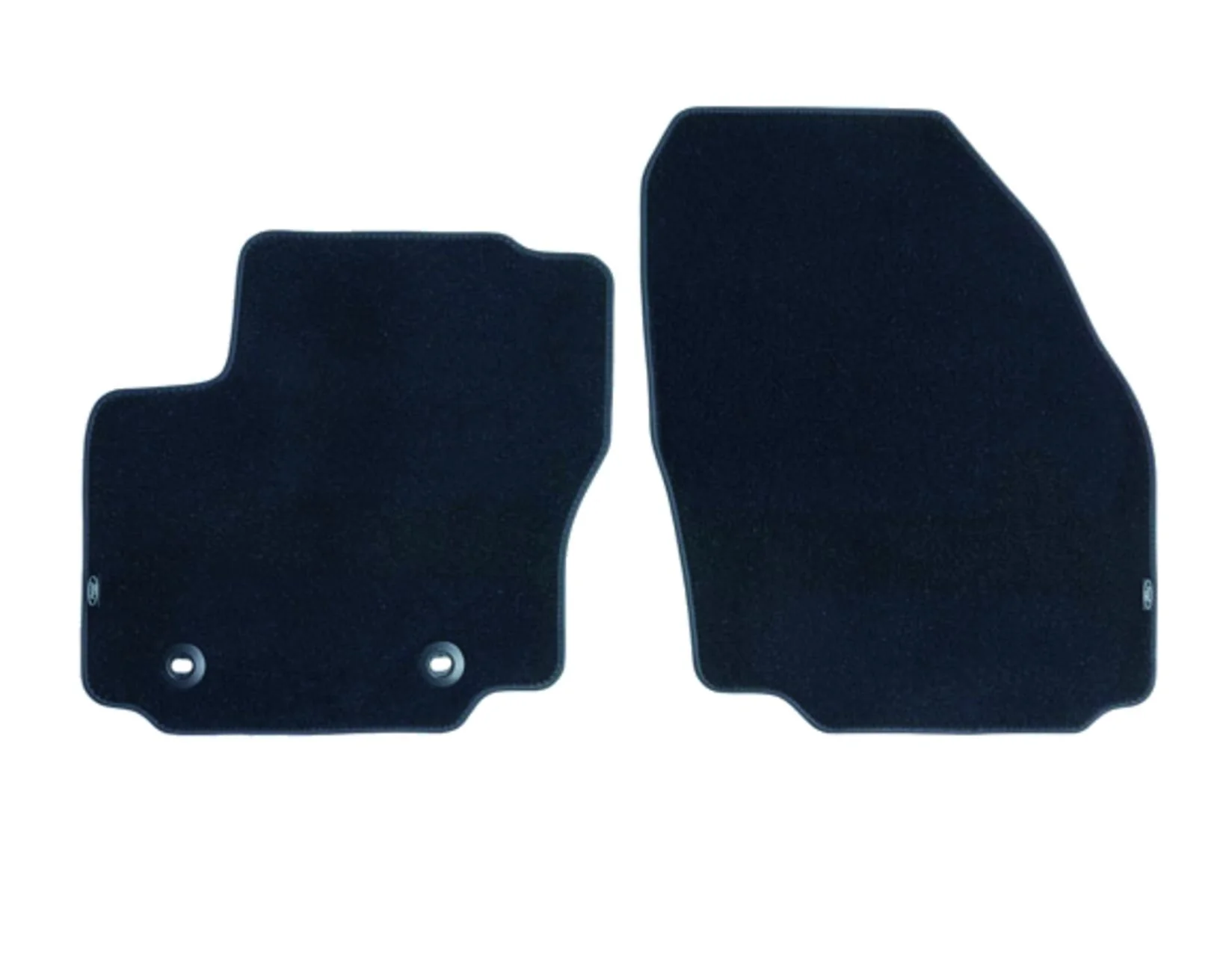 Original Ford S-MAX/Galaxy 2006-2012 Alfombrillas de felpa para el frente, negras 1383089