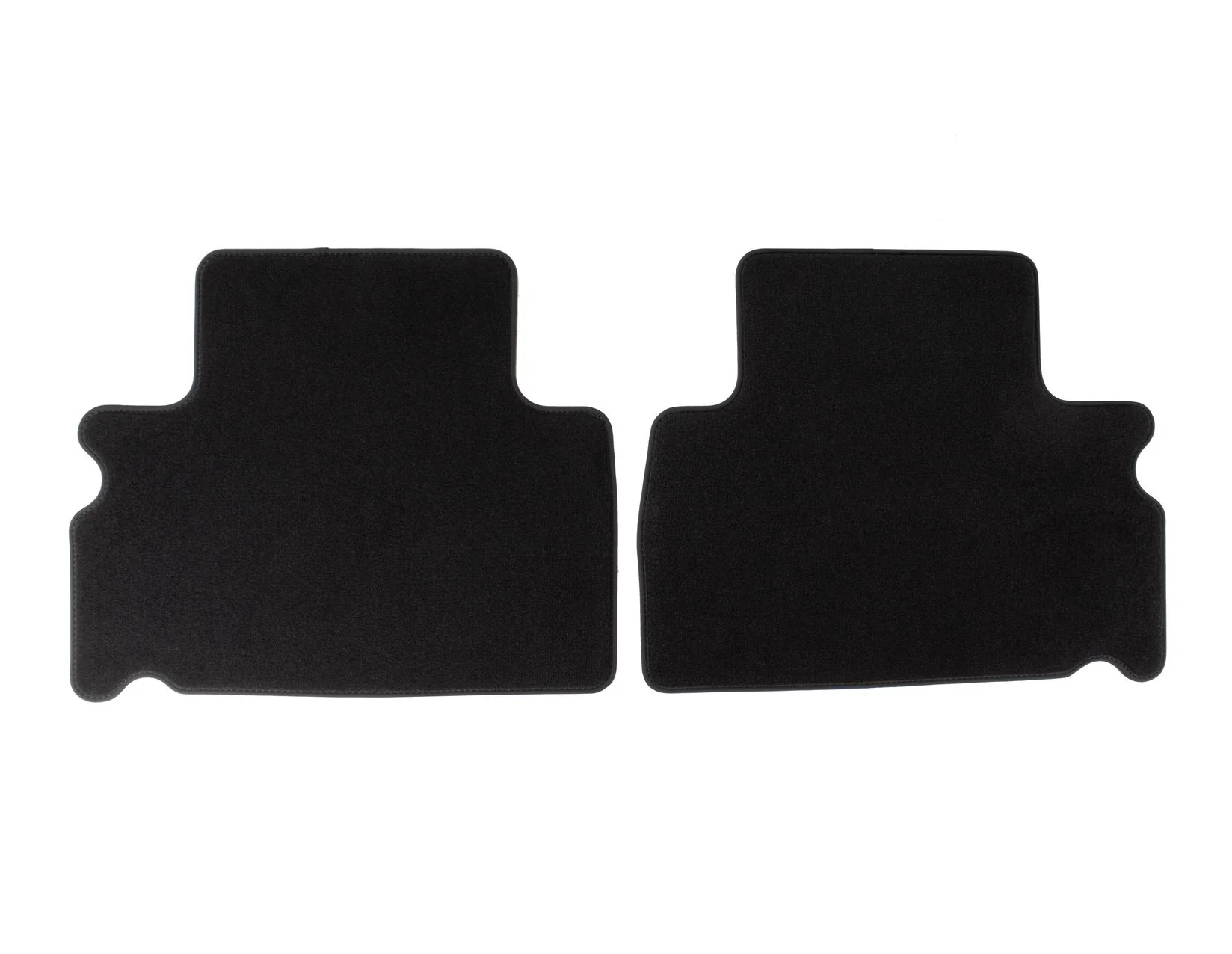 Original Ford Galaxy/S-MAX Alfombrillas de terciopelo traseras,en color negro