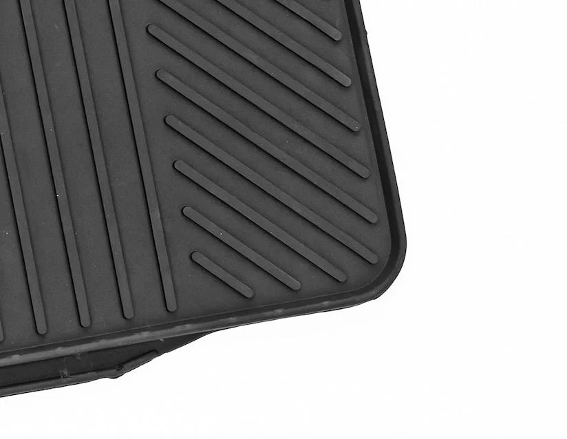 Original Ford Ka 09/2008-05/2016 Alfombrillas de goma traseras,en color negro. - Image 2
