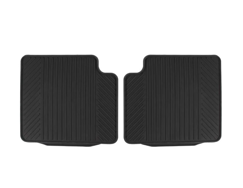 Original Ford Ka 09/2008-05/2016 Alfombrillas de goma traseras,en color negro. - Image 4