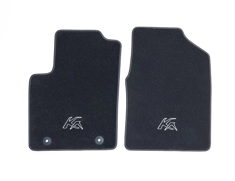 Original Ford Ka 09/2008-05/2016 Alfombrillas de terciopelo delanteras - Image 2
